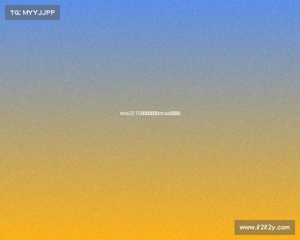 wca2015电子竞技大赛—wcaa电子竞技